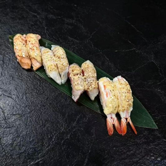 C5. Torched Sushi (8 pcs) 火炙寿司套餐