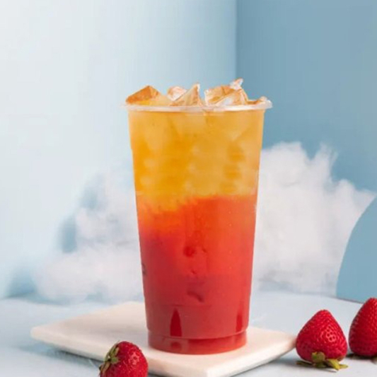 Strawberry Green Tea 粒粒草莓鲜绿