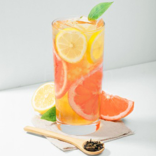 Grapefruit Lemon Green Tea 粒粒红柚柠檬鲜绿