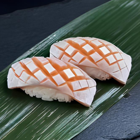 N18. Salmon Belly (2 pcs) 三文鱼腩