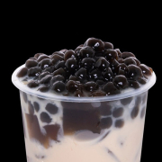 Signature Milk Tea with Caramel Jelly & Tapioca