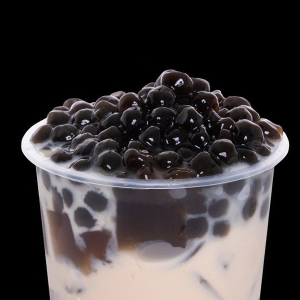Signature Milk Tea with Caramel Jelly & Tapioca
