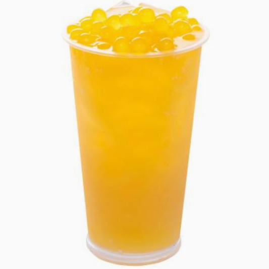 Mango Yakult with Mango Popping Boba