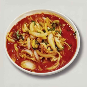 N2. ChamPong 짬뽕 / 辣海鲜汤面