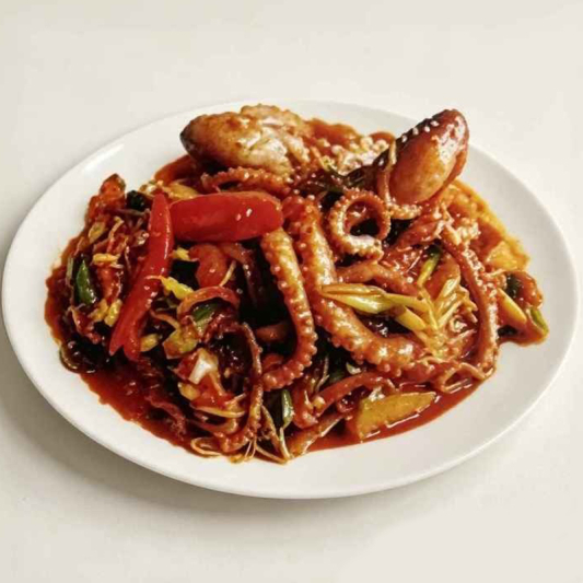 M10. NakJi Bokkeum 낙지볶음 / 辣炒章鱼