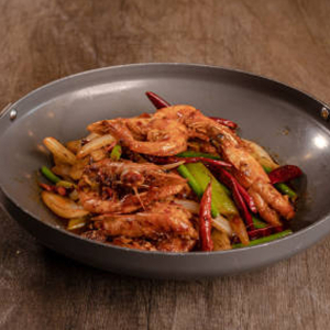 Spicy Griddle Shrimp 干锅大虾 