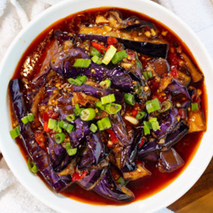 Crushed Pepper Mix with Eggplants & Salty Egg 擂辣椒茄子皮蛋