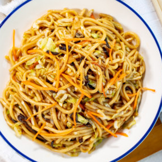 Stir-Fried Rice Noodles with Veggies 三素炒米粉 