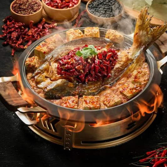 Chongqing Grilled Fish with Tofu 重庆豆花味烤鱼 