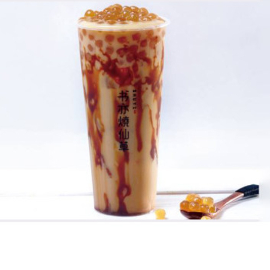 Caramel Bubble Tea (600 ml) 焦糖珍奶