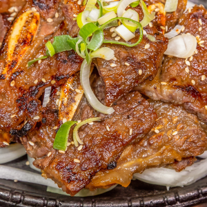 14. Angus Galbi-Gui (12 pcs)  (앵거스 갈비구이) / Angus Grilled Short Ribs BBQ