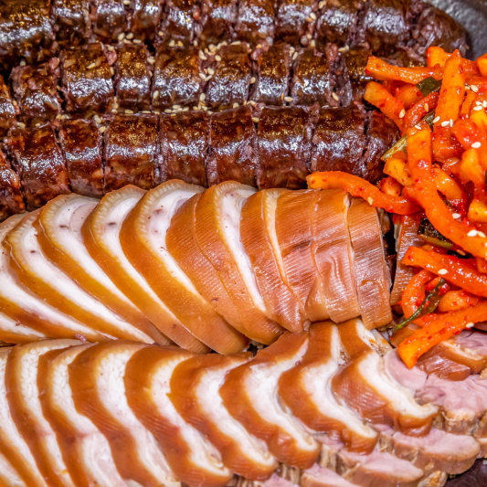 20. Soondae Jokbal (순대족발) /  Korean Pork Sausage & Trotters