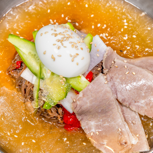 30. Mul-Naengmyeon (칡물냉면) / Buckwheat Ice Noodle Soup