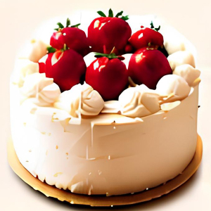 Strawberry Whipped Cream Cake