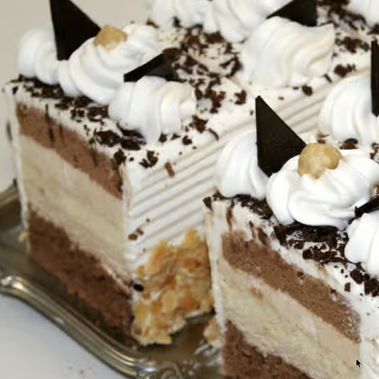 Hazelnut Whipped Cream Cake