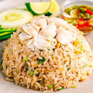 Crab Meat Crystal Fried Rice