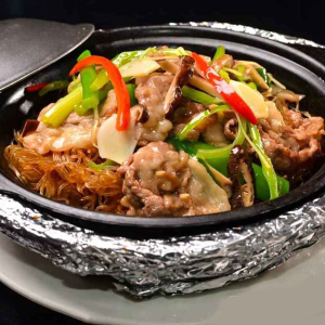 Satay Beef with Vermicelli Casserole