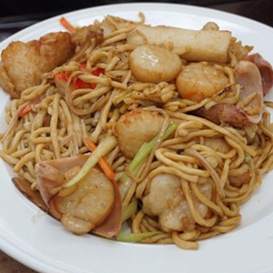 Seafood Stir-Fry E-Fu Noodles