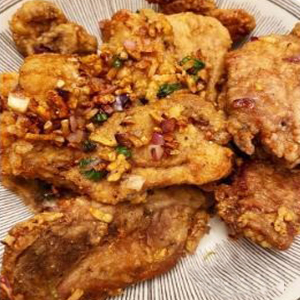 Salt and Pepper Pork Chop