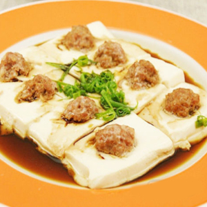 Steamed Stuffed Tofu