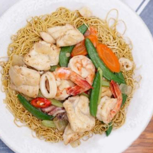 Seafood Pan-Fried Noodles