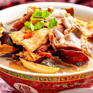 Lamb Stew with Dried Tofu Skin