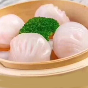 Steamed Shrimp Dumplings (4 pcs)