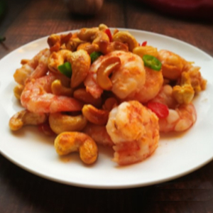 Baby Shrimp with Cashew Nuts