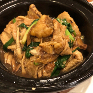 Fish Fillet with Bean Curd Stick Casserole