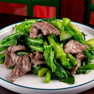 Beef with Chinese Broccoli