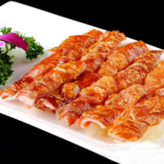 Fried Pork Intestine on Rice