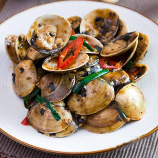 Clam with Black Bean Sauce
