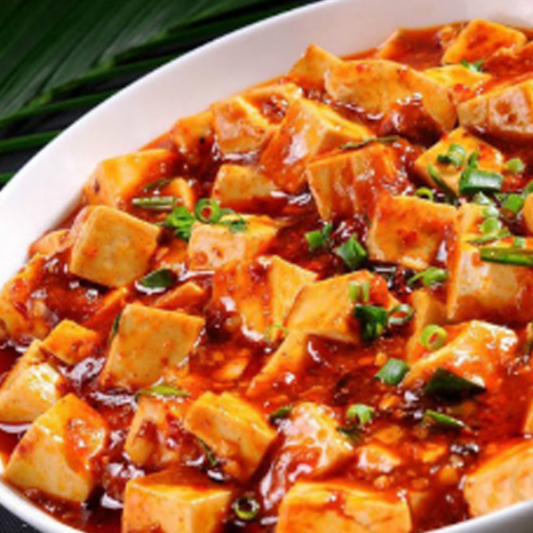 Mapo Tofu on Rice