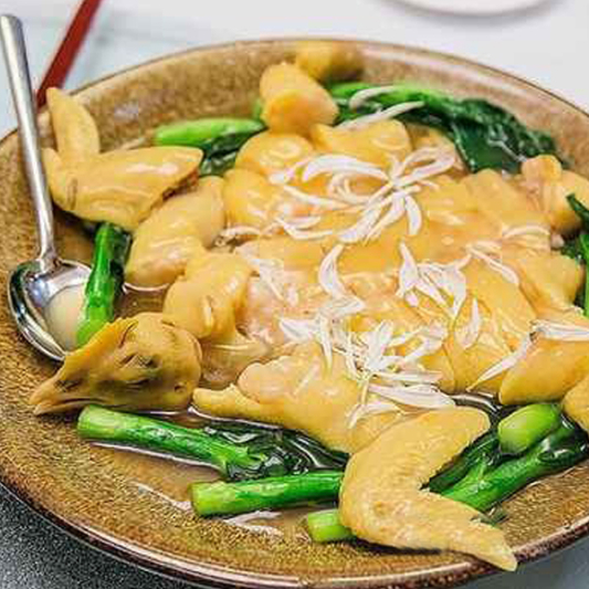 Fried Chinese Chicken Stuffed with Shrimp Paste
