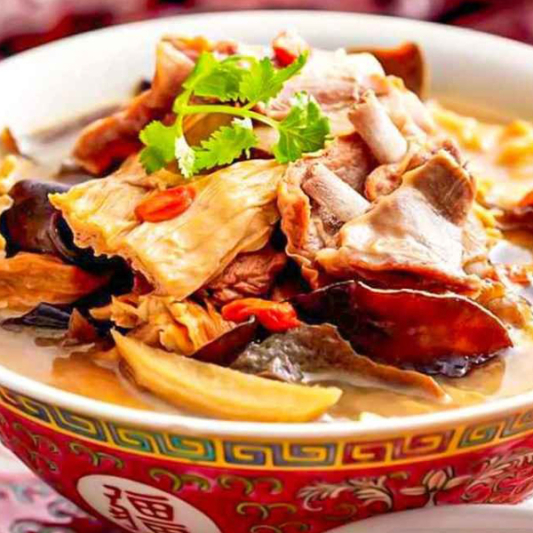 Lamb Stew with Dried Tofu Skin
