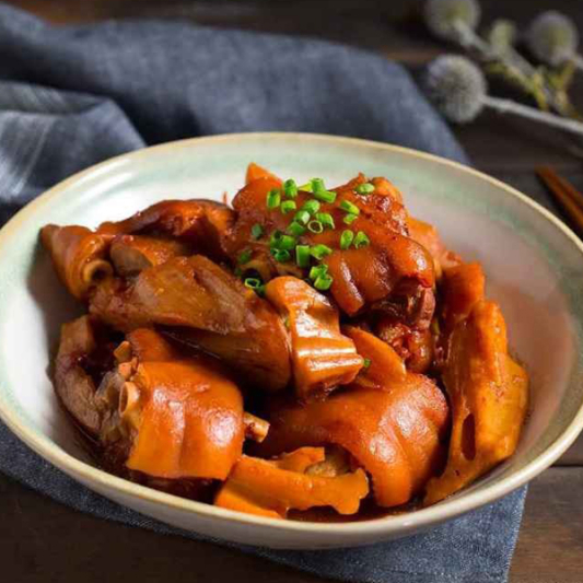 Pork Knuckles with Lotus Root