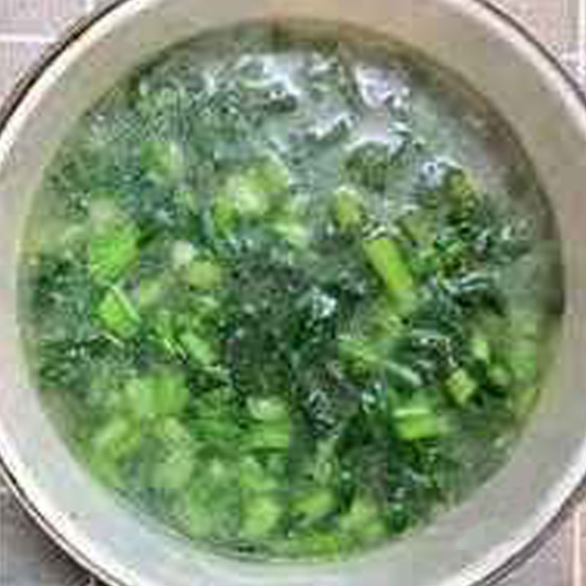 Mustard Green with Sliced Pork Soup