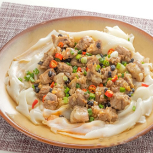 Spare Ribs with Black Bean Sauce Steamed Chen Cun Fun