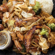 14. Yakisoba with Chicken