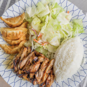 23. Chicken and Gyoza (5 pcs)