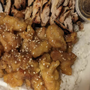 31. Chicken & Sesame Chicken