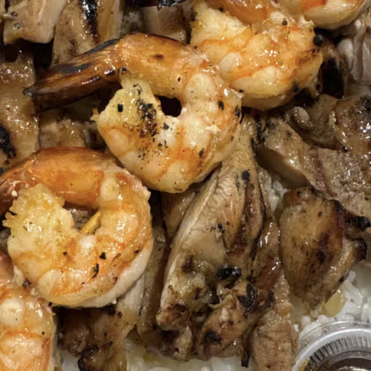 29. Chicken & Prawns