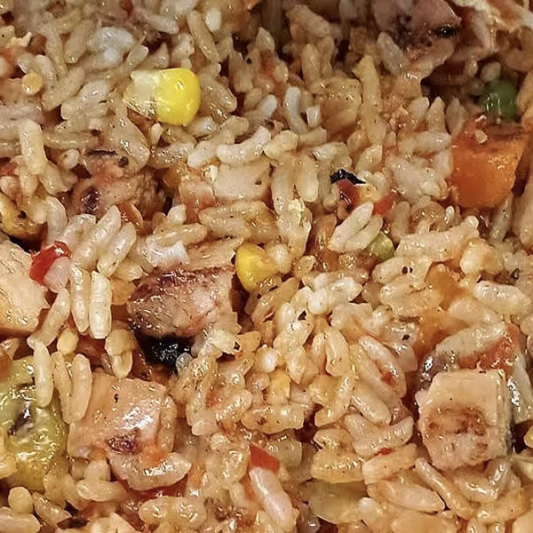 15. Fried Rice with Chicken