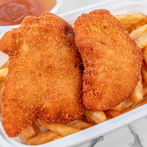 156. Chicken Fingers with Fries