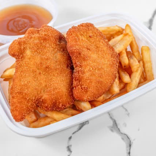 156. Chicken Fingers with Fries