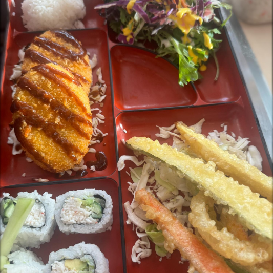 Potato Korokke Bento