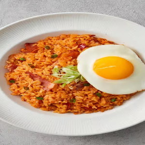 Spicy Pork Kimchi Rice Bowl 돼지 김치 볶음빕
