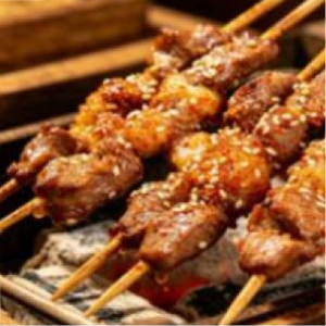 1. Cumin Lamb Skewers (3 pcs) / 孜然羊肉串