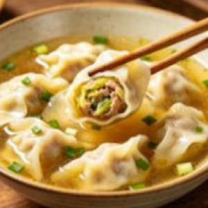 Pork & Chinese Cabbage Dumplings (12 pcs) 白菜猪肉饺子