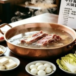 Beef Short Rib Soup Base Set 牛仔骨汤底套餐